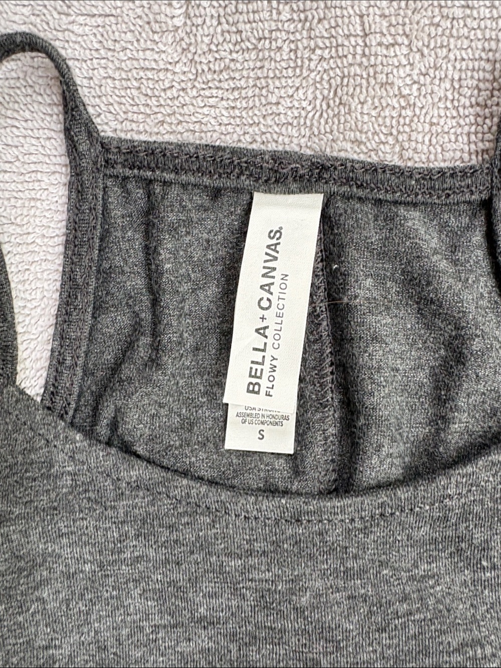 HOTWORX Dark Gray Tank with Orange Logo - Picture 2 of 6